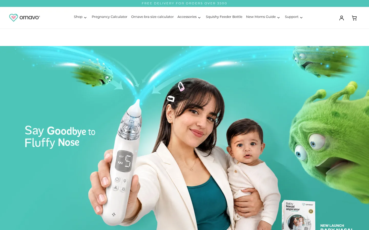 Ornavo Shopify store